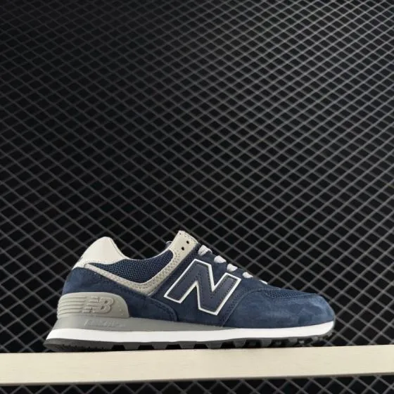 New Balance 574 REVlite ML574PIB Navy Blue Grey White EU 36-45 Sneaker - Unisex BS-82668