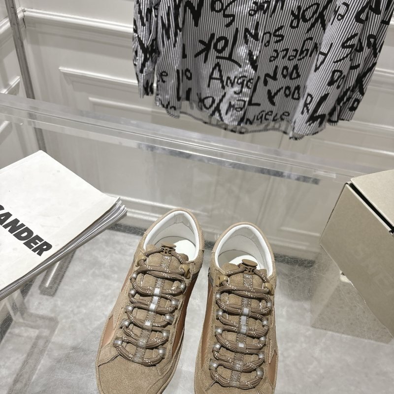 Golden Goose GGDBNew Golden Goose Deluxe Brand SNERKERS GGDB khaki light brown silver white sneaker lifestyle