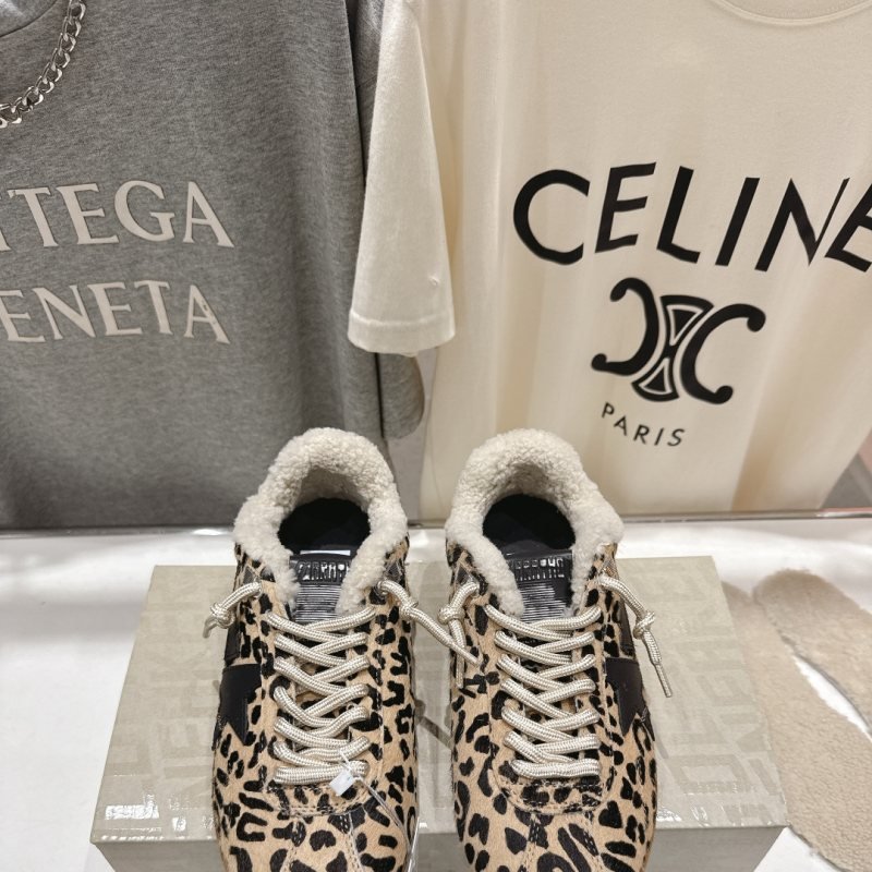 Golden Goose GGDB high version leaves the factory Maoli beige black white brown sneaker