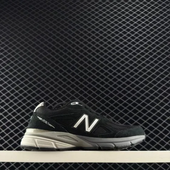 New Balance 990v4 Black Grey White EU 36-45 Running Shoe - Unisex BS-83334