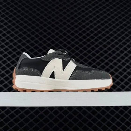 New Balance 327 Dark Gray Off White Black Brown 26-37 Sneaker - Women s BS-82483