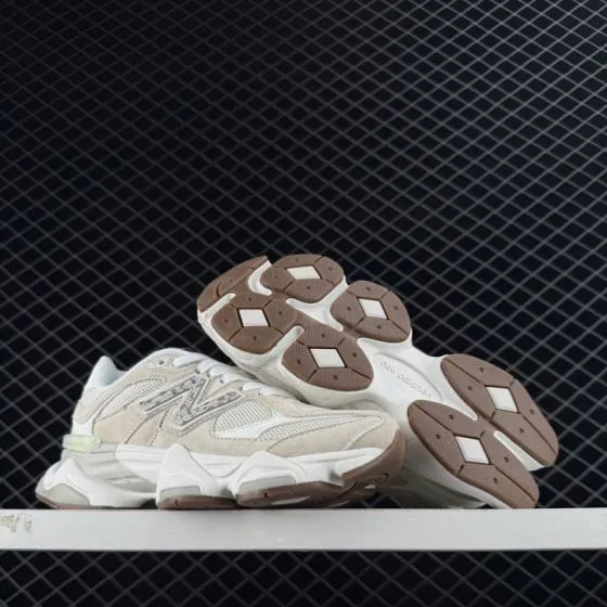 New Balance 9060 Beige White Brown Light Green EU 36-45 Sneaker - Unisex BS-82579