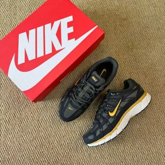 Nike P-6000 SE IB2986-003 Black Gold White EU 39 5-41 Running - Unisex BS-87030