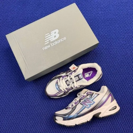 New Balance 740 U740CG2 white purple silver black USA 6 5 UK 6 EUR 39 5 training shoe lifestyle