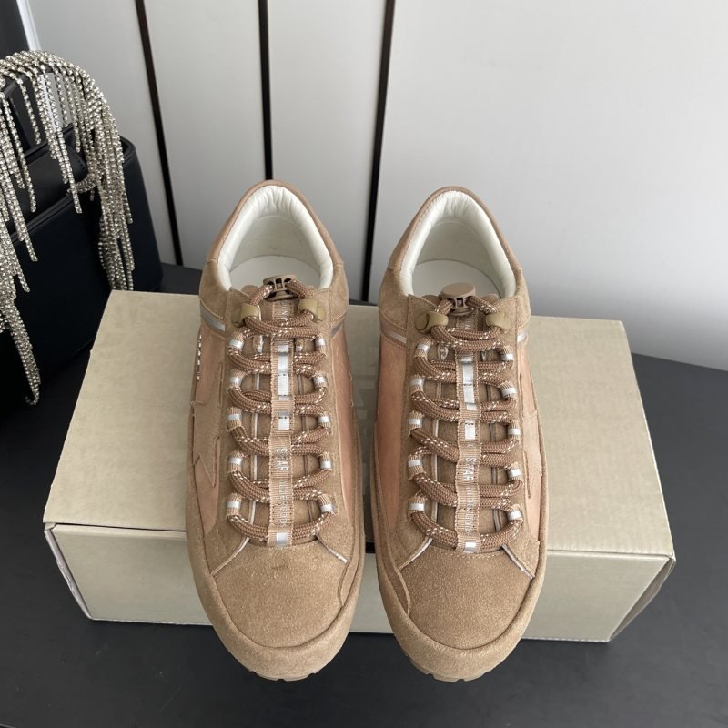 Golden Goose GGDB Golden Goose New tan beige silver white skate shoe lifestyle