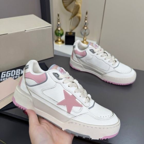 Golden Goose Forty2 white pink grey off white skate shoe lifestyle