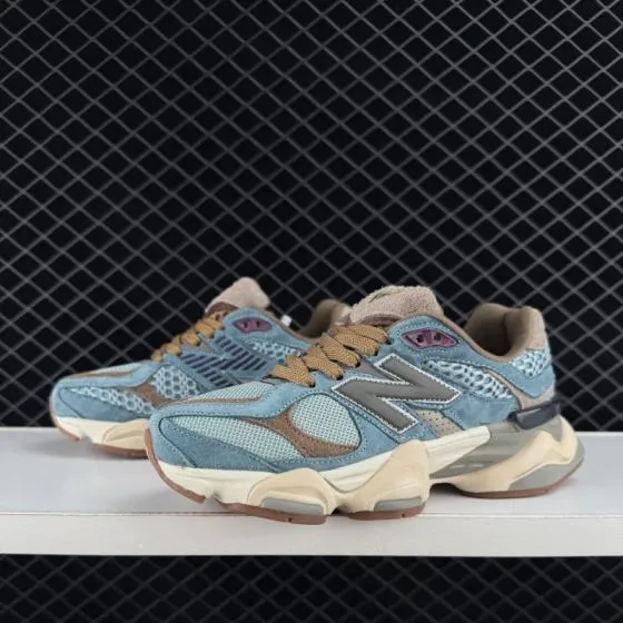 New Balance 9060 Light Blue Brown Beige Grey EU 36-46 5 Sneaker - Unisex BS-82645