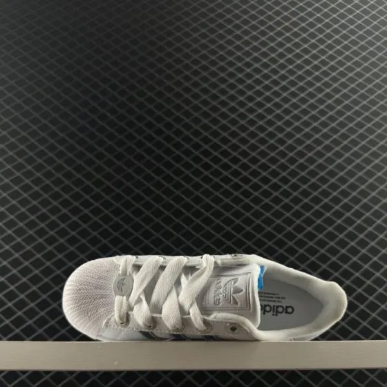 Adidas Originals Superstar II White Black JI0124 Lifestyle BS-77616