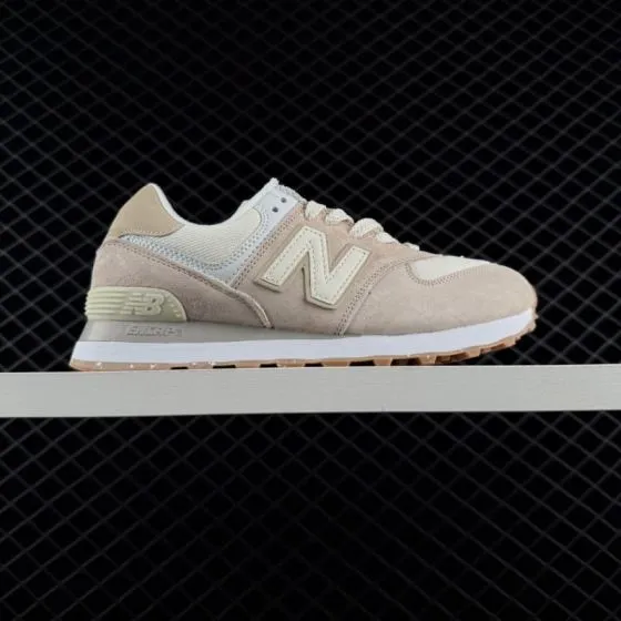 New Balance 574 Light Grey Navy White Gum EU 36-45 Sneaker - Unisex BS-82330