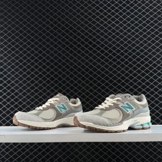 New Balance 2002R Grey Beige Teal Brown Cream EU 36-45 Sneaker - Unisex BS-82712