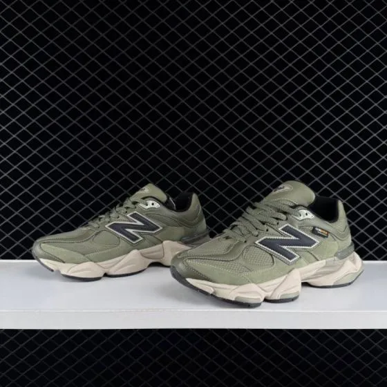 New Balance 9060 ABZORB Olive Green Dark Grey Beige Black EU 36-46 5 Sneaker - Unisex BS-82302