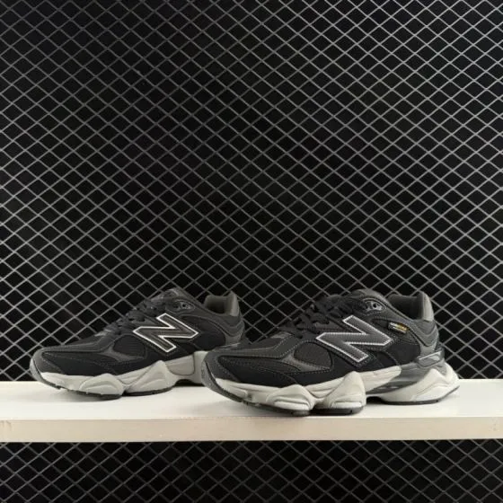 New Balance 9060 Black Dark Grey Light Grey White EU 36-46 Sneaker - Unisex BS-82711