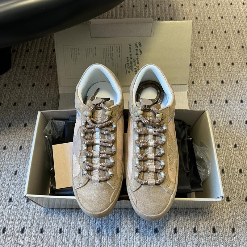 Golden Goose GGDB GGD Golden Goose beige light brown white sneaker lifestyle