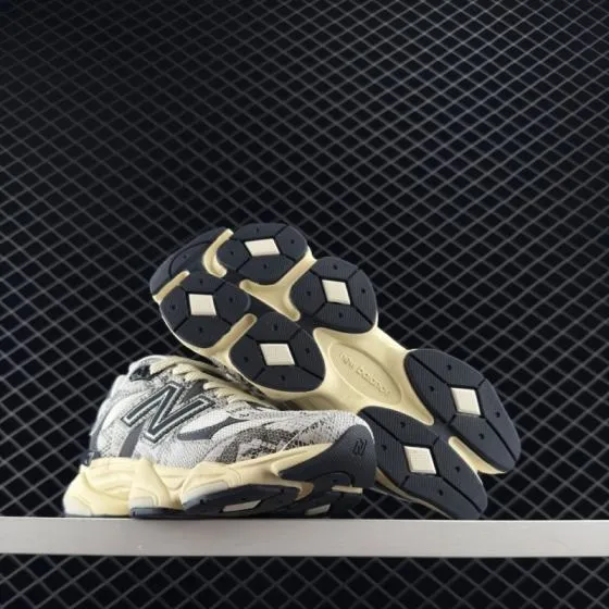 New Balance 9060 Grey Black Cream Snake Print EU 36-46 Sneaker - Unisex BS-83376