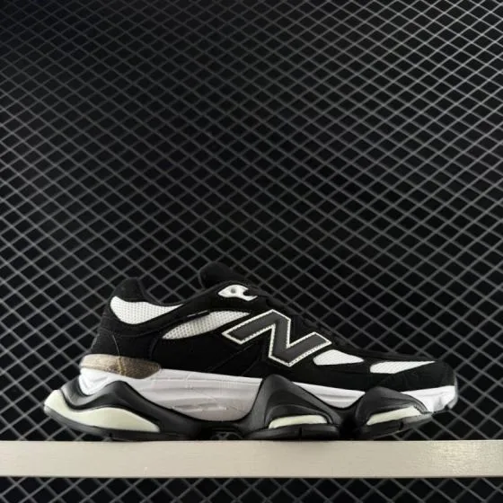 New Balance 9060 Black White Cream Grey EU 36-46 Sneaker - Unisex BS-82739