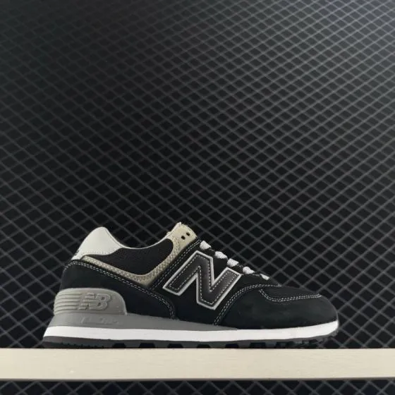 New Balance 574 Black Grey White EU 36-45 Sneaker - Unisex BS-82682