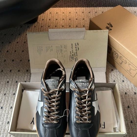 Golden Goose Marathon black silver brown gum sneaker lifestyle