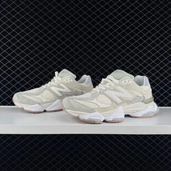 New Balance 9060 Off White Light Grey Light Green White Pink EU 36-45 Sneaker - Unisex BS-82495