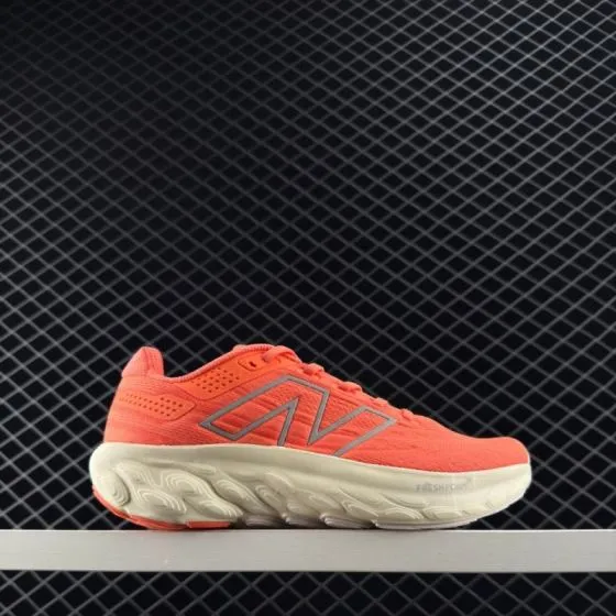 New Balance M1080LUM Fresh Foam X 1080v13 White Pink Neon Yellow Orange Beige EU 36-40 Running Shoe - Unisex BS-83341