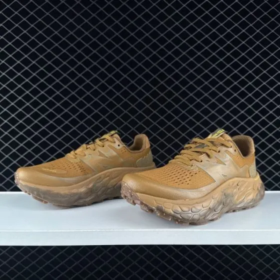 New Balance MTMORLY3 Fresh Foam X More Trail V3 Wheat Tan Brown Beige EU 36-45 Trail Shoe - Unisex BS-82388