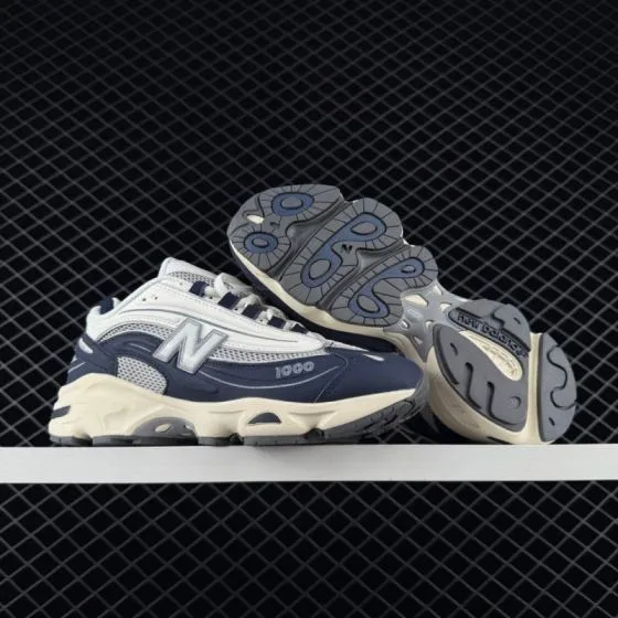 New Balance 1000 Navy White Cream Grey EU 36-45 Sneaker - Unisex BS-82468