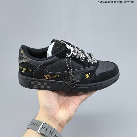 Jordan Air Jordan 1 Low Black Olive White EU 36-45 Basketball - Unisex (BS-65867)