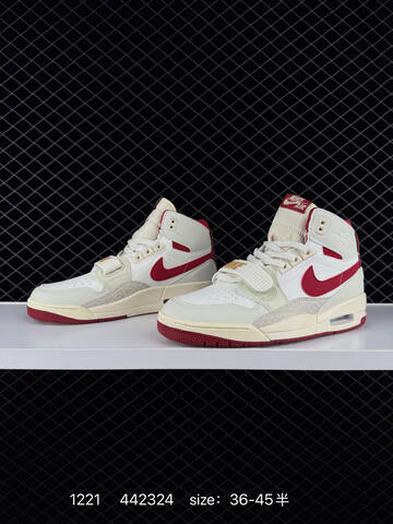 Jordan Air Jordan Legacy 312 Sail White Red Beige EU 36-45 Basketball Shoe - Unisex BS-80011