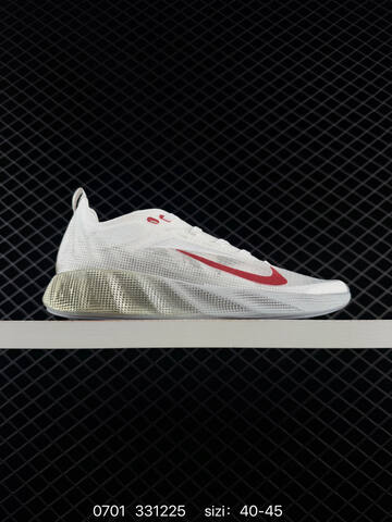 Nike Ava Rover White Red Grey EU 40-45 Running Shoe - Men s BS-70485