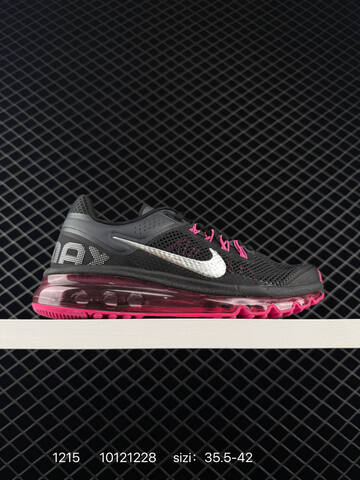 Nike Air Max 2013 White Gray Black Neon Yellow 35 5-46 Running - Unisex (BS-73679)