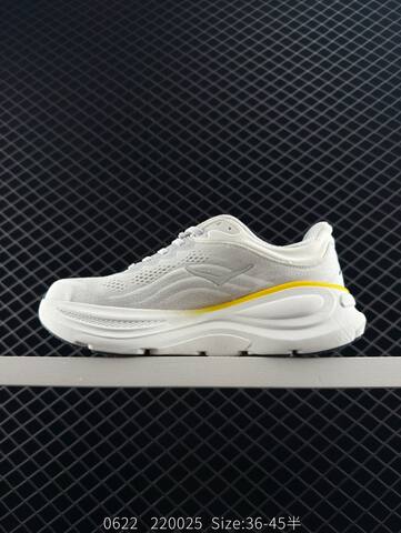 HOKA ONE ONE Bondi 9 White Yellow Dark Blue EU 36-45 Running Shoe Running Sneakers Unisex BS-86592