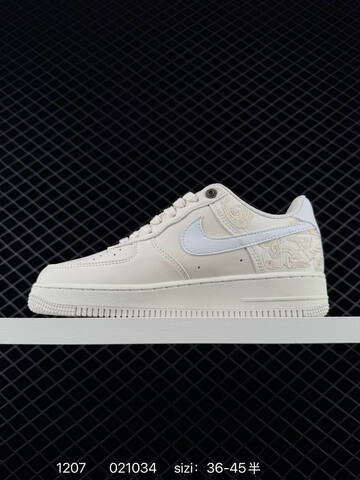 Nike Air Force 1 Sail White With Red Accents EU 36-45 Lifestyle - Unisex (BS-73820)