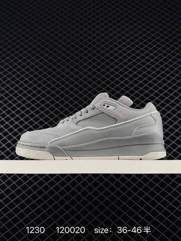 Jordan Flight Court Cool Grey Light Grey Red EU 36-46 Sneaker - Unisex (BS-79945)
