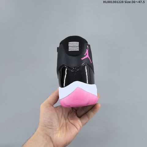 Jordan Air Jordan 11 Retro Black Pink White EU 36-47 5 Basketball - Unisex (BS-67223)