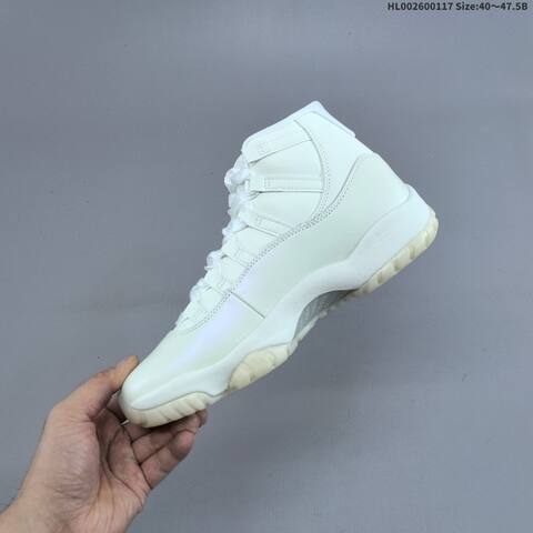 Jordan Air Jordan 11 Retro White Cream EU 40-47 5 Basketball - Men's (BS-66944)