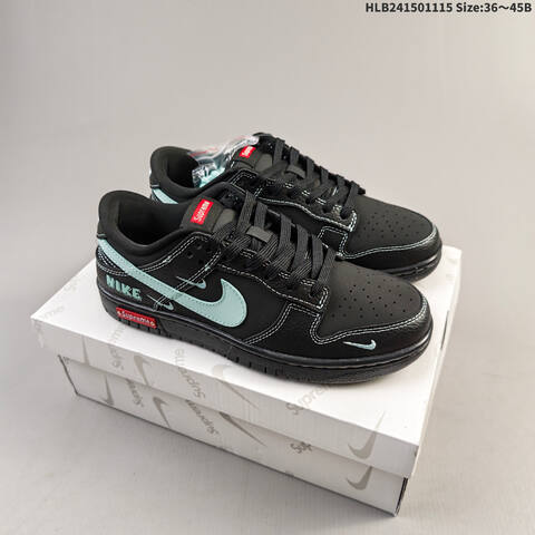 Nike SB Dunk Low Black Mint EU 36-45 Skate Shoe - Unisex (BS-63703)