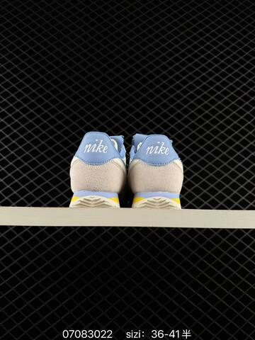 Nike Cortez Sail Light Blue Grey Yellow EU 36-41 Lifestyle - Unisex BS-70352