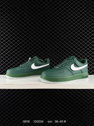 Nike Air Force 1 07 Dark Green White EU 36-45 Sneaker - Unisex (BS-70713)