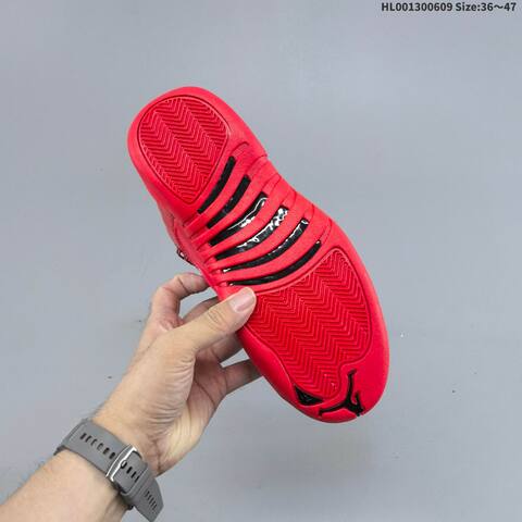 Jordan Air Jordan 12 Retro Gym Red 36 47 Basketball - Unisex (BS-65790)