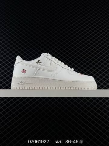 Nike Air Force 1 07 Blue White Black Grey EU 36-45 Lifestyle - Unisex (BS-70386)
