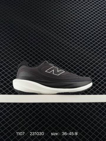 New Balance Fresh Foam Evoz V2 Black White Gray EU 36-45 Running Shoe - Unisex (BS-82614)