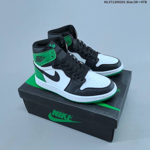 Nike Air Jordan 1 Retro High OG Black White AIR JORDAN 555088-063 Lifestyle BS-66737