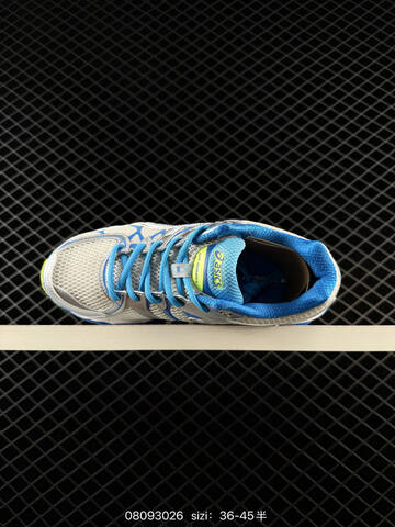 ASICS GEL-Nimbus 10 1 Silver Blue Neon Yellow White EU 36-45 Running Shoe Running Sneakers - Unisex (BS-81624)