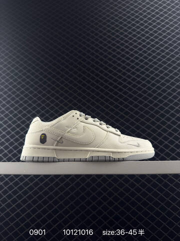 Nike SB Dunk Low Cream White With Grey Accents EU 36-45 Skate - Unisex (BS-80790)