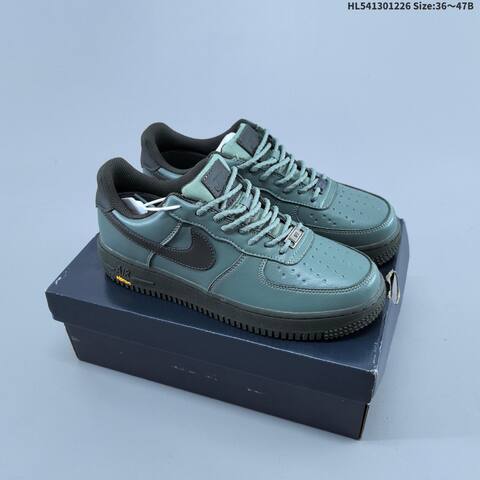 Nike Air Force 1 07 HV5953-001 Black Dark Green EU 36-47 Sneaker - Unisex BS-62425