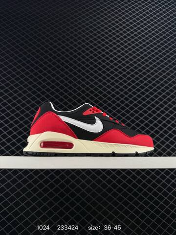 Nike Air Max Correlate White Gray Black Red 36-45 Running - Unisex (BS-74609)