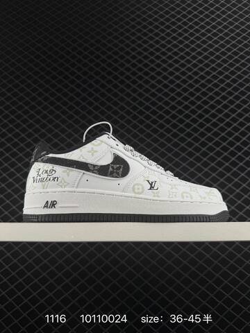 Nike Air Force 1 07 White Navy EU 36-45 5 Lifestyle - Unisex (BS-74175)