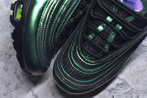 Nike Air Max 97 Black Metallic Green Volt Sneaker BS-59632