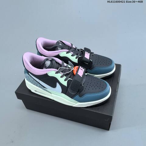 Jordan Legacy 312 Low Black Blue Green Purple Grey EU 36-46 Casual - Unisex (BS-66094)