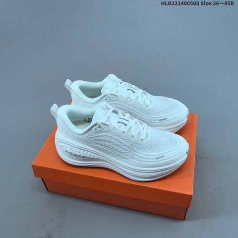 Nike Vomero Plus ReactX Air Zoom White Black EU 36-45 Running Shoe - Unisex (BS-68107)