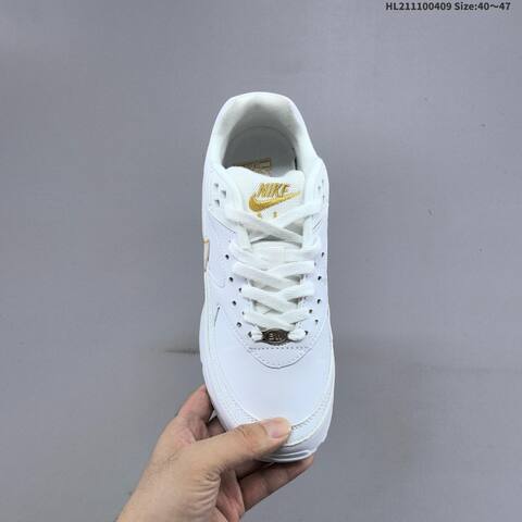 Nike Air Max BW White Metallic Gold EU 40-47 Running Shoe - Men's (BS-60858)